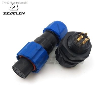 ☼●☽ SD13TP-ZM Waterproof Dust-Proof Aviation 5 Pin Automotive Cable Connector Female Plug Male SocketIP68