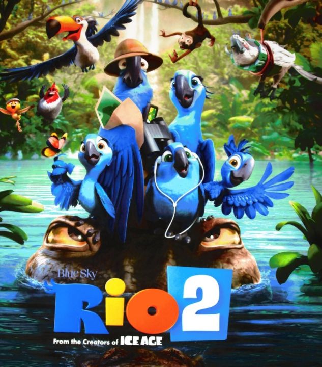 BLURAY Cartoon Movie Rio Collection | Lazada
