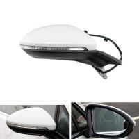 Car Electric Folding Rearview Mirror Assembly Heating Mirror with Light for Golf 7 MK7 2014-2016 5GG 857 507 A