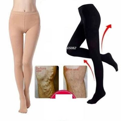 Compression Pantyhose Ninth Pants Stocking 23-32mmHg for Edema, Varicose Veins Medical Slimming Stockings Medical Pantyhose