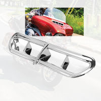 Chrome Front Plastic Fairing Vent Accent Cover For Harley Touring Street Glide Trike Glide Limited Ultra Classic Motorcycle Part