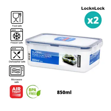 Refrigerator Food Transparent Storage Box With Combination Lock