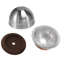 Compatible for Vertuo Stainless Steel Capsule Vertuoline Refillable Coffee Filter Accessories