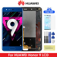 5.15 หน้าจอแสดงผลสำหรับเหมาะสำหรับเหมาะสำหรับ Honor 9จอแสดงผล Lcd Touch Screen Digitizer Assembly สำหรับ Honor9 STF-AL10 STF-AL00เปลี่ยน