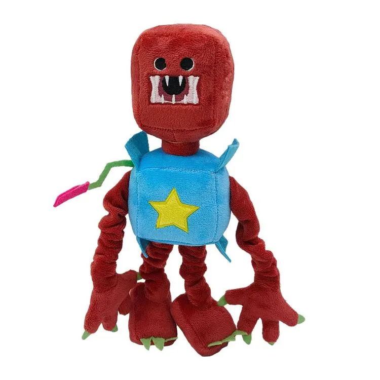 /25cm New Boxy Boo Toy Cartoon Game Peripheral Dolls Red Robot Filled  Plush Dolls Holiday Christmas Gift Collection Dolls great 