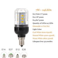 หลอดไฟหลอดไฟข้าวโพด Led B22 E14 E12 E27 Ac 220V 230V 240V 7W-35W สำหรับใช้ในบ้านและในบ้าน