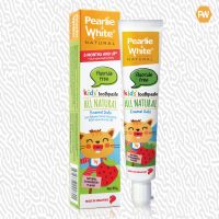 Pearlie White ยาสีฟันเด็ก สูตร Enamel Safe Kids Fluoride สำหรับเด็ก 3 เดือน ขึ้นไป ORGANIC 100% - NO FLUORIDE