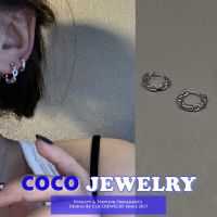 COCOJEWELRY ต่างหูอินเทรนด์ต่างหูโซ่ใหม่ต่างหูง่ายและอเนกประสงค์ดีไซน์เฉพาะกลุ่มของผู้หญิง