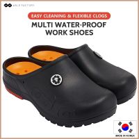 ABLE Unisex-Adult Mens and Womens Waterproof Multipurpose Clogs, Slip Resistant Work Shoes (Slipper Type)