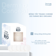 Bông tẩy trang Corine de Farme BIO Oranic Quà Tặng Kèm Đơn Hàng