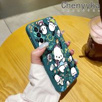 เคส Chenyyyka สำหรับ Huawei Nova Y70 Plus Nova 10 Pro Nova 10 SE แฟชั่นลาย Pochacco เคสขอบสี่เหลี่ยมนิ่มบางเคสมือถือด้านข้างเคสซิลิโคนนิ่มเคสป้องกันการกระแทก