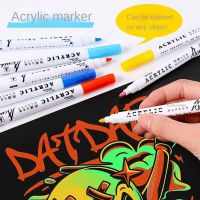 for Pottery Painting Fabric DIY Crafts for Stone Painting Art Markers Art Supplies Markers Pens Set Acrylic Paint Pen