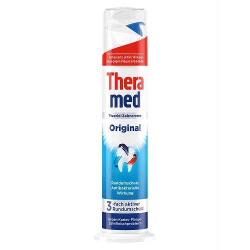 Giảm giiá sốc kem đánh răng theramed 2in1, vệ sinh toàn diện miệng - ảnh sản phẩm 3