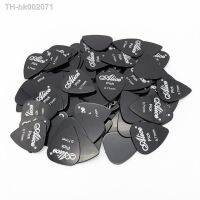 ☋ 100pcs Alice Plastic Guitar Picks Mediator Color Black 0.58 0.71 0.81 0.96 1.20 1.50 mm Thickness