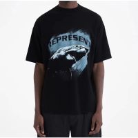 Movie Meg 2 The Trench（Jaws） graphic cotton O-neck T-shirt for men