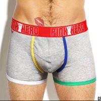 4pcslot Pink Heroes Male Underpants Fashion Design Cotton Underwear Men Boxer High Quality Man Boxer Shorts Cuecas