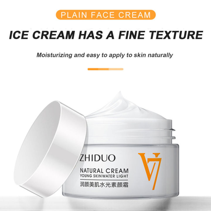 V7 Deep Hydration Waterlight Face Makeup Cream Brighten Skin Color ...