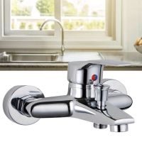 Triple Bathtub Hot and Cold Mixing Water Faucet Sink Spray Shower Head Deck Mounted Basin Mixer Taps Home Improvement Drop Ship