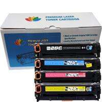 CF540A-CF543A 203A ตลับหมึกสำหรับ HP 4เท่าสำหรับ M254หมึกที่เข้ากันได้เลเซอร์เจ็ทโปร M254nw M254dw M254dn M281เครื่องพิมพ์ M281fdw M281cdw