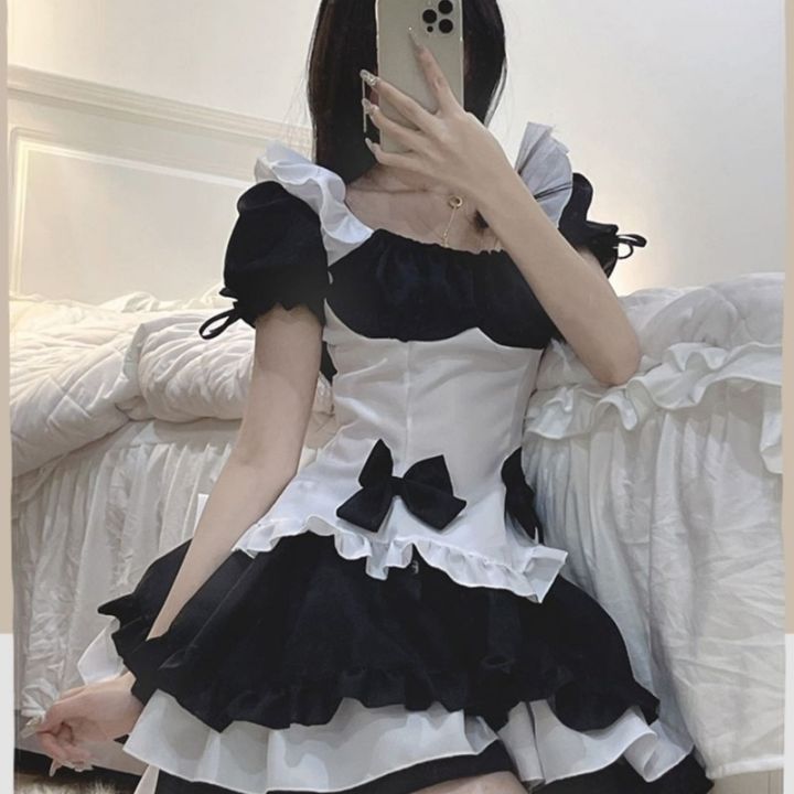 plus-size-halloween-madi-cosplay-costumes-black-white-apron-lolita-dress-party-stage-princess-maid-outfits-sexy-cosplay-lingerie