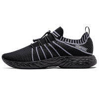 ONEMIX  New Black Running Shoes for Men Waterproof Breathable Training Sneakers Male Outdoor Anti-Slip Trekking Sports Shoes