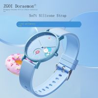 Doraemon joint watch male and female high school students2022 the new niche waterproof contracted silicone quartz watch