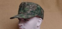 WWII WW2 GERMAN ELITE WAFFEN-SS "Field Made" DOT44 PEAS CAMO FIELD CAP HAT Military