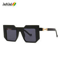 JackJad 2021แฟชั่น Future Concept BL0010สไตล์แว่นตากันแดด Modern Vintage Flat Square ออกแบบแบรนด์แว่นตากันแดด Oculos De Sol