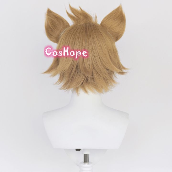 genshin-gorou-peruca-castanha-com-orelhas-resistente-ao-calor-cabelo-sint-tico-อนิเมะ-hallone-35cm