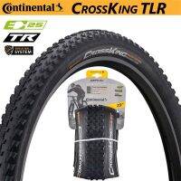 29X2.2พับได้แบบไม่มียางในสำหรับ29X2.2 MTB 3/180ประสิทธิภาพ TLR จาก Continental Cross King E-25ผนังโล่แบบพับได้