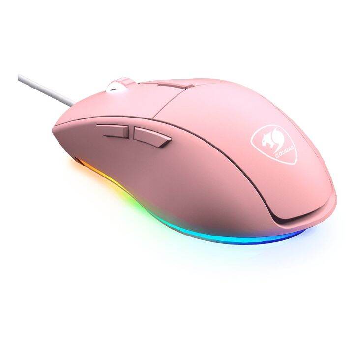 mouse-เมาส์-cougar-minos-xt-pink