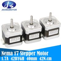 Jkongmotor Nema 17สเต็ปเปอร์มอเตอร์40มม. 42 Nema17มอเตอร์42 42n ซม. 59.5 Oz.in 4สเต็ปเปอร์มอเตอร์สำหรับเครื่องพิมพ์3d การพิมพ์ Xyz