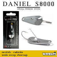 อุปกรณ์ตกปลา WEEBASS เหยื่อสปูน - รุ่น WEEDLESS DANIEL สปูน MINNOW SPOON เหยื่อปลอม (1ชิ้น)