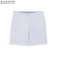 Quần Shorts Kaki Nam Lưng Thun Co Giãn 180 độ Giordano 01102214