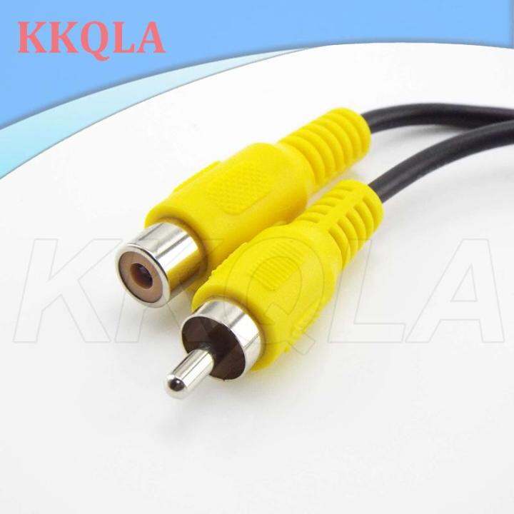 qkkqla-15cm-2pin-car-rca-female-male-audio-cable-av-single-video-stereo-connector-extension-wire-lead-diy-repair-wire