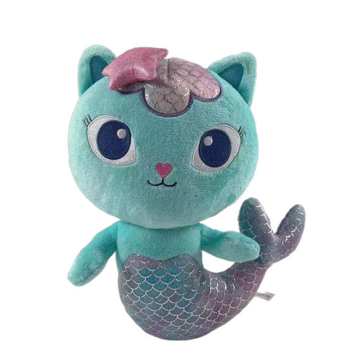 New Gabby Dollhouse Plush Toy Mercat Cartoon Stuffed Animals Mermaid ...