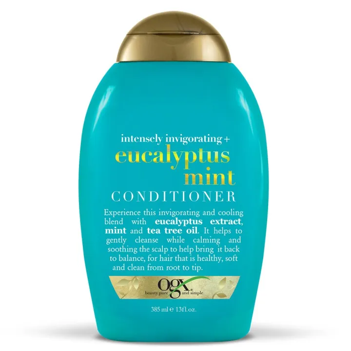 OGX Intensely Invigorating + Eucalyptus Mint Conditioner x1 Healthy Hair Scalp Cooling Calming