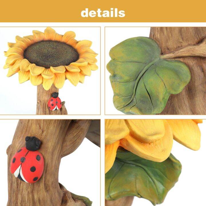 sunflower-bird-bath-garden-decoration-outdoor-yard-lawn-decor-art-ornaments