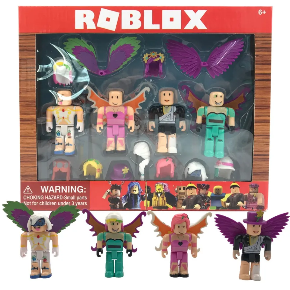 Roblox Toys Figures Blocks Action 6pc/set Minifigure 7cm PVC Suite Dolls  Toys Anime Model Figurines for Decoration Collection Birthday Gifts Kids  for Boys and Girls, Christmas Gifts