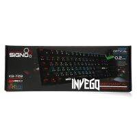 คีย์บอร์ดเกมมิ่ง KEYBOARD SIGNO (KB-728 INVEGO) - (BLUE-SWITCH)