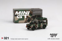 Mini GT  (1:64)  Land Rover Defender 110 Malaysian Army  &amp;gt;No.321&amp;lt;