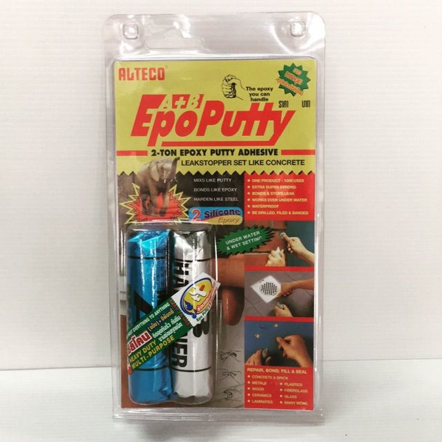 ขายดีอันดับ1 Epo Putty กาวมหาอุด Epoxy Putty A+B ขนาด 100กรัม ส่งทั่ว ...