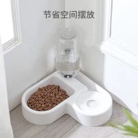 Cat bowl dog bowl food bowl dog bowl dog dog bowl cat double bowl automatic drinking cat food rice bชามแมวชามสุนัขชามอาหารชามสุนัขชามสุนัขแมวชามคู่อัตโนมัติดื่มอาหารแมวชามอาหารอุปกรณ์สัตว์เลี้ยง