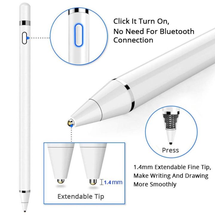 bottles-electron-ใช้กับ-ipad-pro-air-2-3-mini-4-huawei-แท็บเล็ต-ios-android-หน้าจอสัมผัสดินสอปากกา-stylus-สากล
