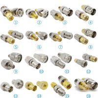 2ชิ้นอะแดปเตอร์ SMA BNC RF โคซายน์ Coax SMA เพื่อบีเอ็นซีเอสเอ็มเอเป็นประเภท F SMA เป็น TNC เสาอากาศ Wifi คอนเนคเตอร์ต่อขยาย