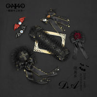 2022 NEW Original Design Halloween Dull Black Hairpin Lolita Girl Sweet Cool Hair Gothic Hair Band Devil Bat Top Hat Accessories