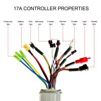 ไฟฟ้าควบคุมมอเตอร์ 24V 36V 48V จักรยานมอเตอร์คอนโทรลเลอร์ชุดสำหรับขี่จักรยาน