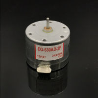 EG-530AD-2F ขนาดเล็ก DC 12V มอร์เตอร์ CV 2400RPM Capstan สำรับส่งสัญญาณเสียงเครื่องบันทึกเทปแกนหมุนมอเตอร์ไฟฟ้าทดแทน Motor Listrik