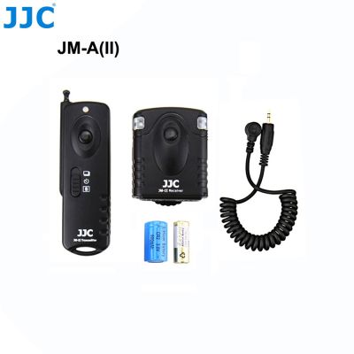 JM-AII JM-AII รีโมทคอนโทรลไร้สาย JJC สำหรับ Canon EOS 60D 70D 77D 80D 90D EOS R8 R R6 RP M5 M6 Mark II กล้องเพิ่มเติมที่มีการเชื่อมต่อ Sub Mini