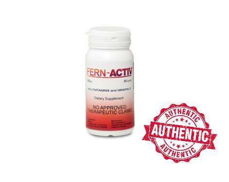 Fern Activ Capsule 60 capsules x 500mg Multivitamins | Lazada PH